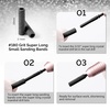 image:imageMelodySusie 50 Pcs Nail Drill Bits Super Long Small Sanding Bands with 31mm Crystal Mandrel Bit 240 Extreme Fine Grit Nail File for Acrylic Nails Gel Manicures and Pedicure BlackBlack