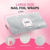 image:imageMelodySusie 6PCS Gel Polish Remover Tools Kit  10 Clips 100 LintFree Wipes Files 100180 Buffer Block 4004000 Brush Cuticle Pusher Purple200pcs