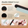 image:imageMelodySusie 6PCS Gel Polish Remover Tools Kit  10 Clips 100 LintFree Wipes Files 100180 Buffer Block 4004000 Brush Cuticle Pusher Purple6PCSKIT