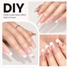 image:imageMelodySusie 9 in 1 No TPO Gel Nail Glue for False Nail Tips 2Pcs15ml Long Lasting UV Light Requiredas Base Coat Apex Building Blooming amp Rhinestone Gel Stong Adhesion Manicure Kit Salon HomeMedium Coffin