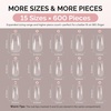 image:imageMelodySusie 9 in 1 No TPO Gel Nail Glue for False Nail Tips 2Pcs15ml Long Lasting UV Light Requiredas Base Coat Apex Building Blooming amp Rhinestone Gel Stong Adhesion Manicure Kit Salon HomeMedium Square