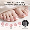image:imageMelodySusie 9 in 1 No TPO Gel Nail Glue for False Nail Tips 2Pcs15ml Long Lasting UV Light Requiredas Base Coat Apex Building Blooming amp Rhinestone Gel Stong Adhesion Manicure Kit Salon HomeSquare