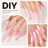 image:imageMelodySusie 9 in 1 No TPO Gel Nail Glue for False Nail Tips 2Pcs15ml Long Lasting UV Light Requiredas Base Coat Apex Building Blooming amp Rhinestone Gel Stong Adhesion Manicure Kit Salon HomeExtra Long Square