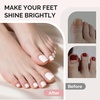 image:imageMelodySusie 9 in 1 No TPO Gel Nail Glue for False Nail Tips 2Pcs15ml Long Lasting UV Light Requiredas Base Coat Apex Building Blooming amp Rhinestone Gel Stong Adhesion Manicure Kit Salon HomeSquare