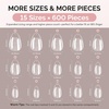 image:imageMelodySusie 9 in 1 No TPO Gel Nail Glue for False Nail Tips 2Pcs15ml Long Lasting UV Light Requiredas Base Coat Apex Building Blooming amp Rhinestone Gel Stong Adhesion Manicure Kit Salon HomeShort Almond