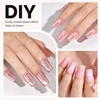image:imageMelodySusie 9 in 1 No TPO Gel Nail Glue for False Nail Tips 2Pcs15ml Long Lasting UV Light Requiredas Base Coat Apex Building Blooming amp Rhinestone Gel Stong Adhesion Manicure Kit Salon HomeShort Square