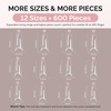 image:imageMelodySusie 9 in 1 No TPO Gel Nail Glue for False Nail Tips 2Pcs15ml Long Lasting UV Light Requiredas Base Coat Apex Building Blooming amp Rhinestone Gel Stong Adhesion Manicure Kit Salon HomeLong Ballerina