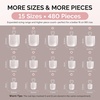 image:imageMelodySusie 9 in 1 No TPO Gel Nail Glue for False Nail Tips 2Pcs15ml Long Lasting UV Light Requiredas Base Coat Apex Building Blooming amp Rhinestone Gel Stong Adhesion Manicure Kit Salon HomeSquare