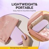 image:imageMelodySusie Acrylic Nail Tool Storage Box Portable Dustproof Stand Displayer Holder Organizer Container Manicure Efile Accessories Nail Drill Kit Case Travel Salon Home PurpleOnly BoxPurple