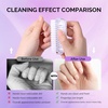image:imageMelodySusie All in One Nail Brush Set 6 Pack Nail Brushes for Cleaning Fingernails Nail Dust Brush and Cleaner Scrubbing Set Manicure Pedicure Tools for Men and WomenPurple  Pink and White