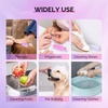 image:imageMelodySusie All in One Nail Brush Set 6 Pack Nail Brushes for Cleaning Fingernails Nail Dust Brush and Cleaner Scrubbing Set Manicure Pedicure Tools for Men and WomenPurple  Pink and White