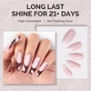 image:imageMelodySusie Black Gel Nail Polish 05fl oz Nails Soak Off UV LED Black Shimmer Gel Polish Gift for Women Nail Art Manicure Salon DIY Nail Design Decoration at Home1760AMilky PinkA2402
