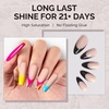 image:imageMelodySusie Black Gel Nail Polish 05fl oz Nails Soak Off UV LED Black Shimmer Gel Polish Gift for Women Nail Art Manicure Salon DIY Nail Design Decoration at Home1760PinkA2403