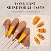image:imageMelodySusie Black Gel Nail Polish 05fl oz Nails Soak Off UV LED Black Shimmer Gel Polish Gift for Women Nail Art Manicure Salon DIY Nail Design Decoration at Home1760ABright Yellow302