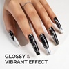 image:imageMelodySusie Black Gel Nail Polish 05fl oz Nails Soak Off UV LED Black Shimmer Gel Polish Gift for Women Nail Art Manicure Salon DIY Nail Design Decoration at Home1760ABlack Shimmer1760