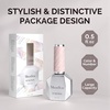 image:imageMelodySusie Black Gel Nail Polish 05fl oz Nails Soak Off UV LED Black Shimmer Gel Polish Gift for Women Nail Art Manicure Salon DIY Nail Design Decoration at Home1760AMilky PinkA2402