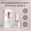 image:imageMelodySusie Black Gel Nail Polish 05fl oz Nails Soak Off UV LED Black Shimmer Gel Polish Gift for Women Nail Art Manicure Salon DIY Nail Design Decoration at Home1760Nude Pink093