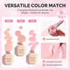 image:imageMelodySusie Builder Gel Nail Set for Nails Thickening6 Colors 15ML Nude Pink Base Colors Clear Rubber Base Gel PolishSoak Off UV ExtensionRhinestone Nail Glue in a Bottle Gift for Women018019104