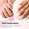 image:imageMelodySusie Builder Gel Nail Set for Nails Thickening6 Colors 15ML Nude Pink Base Colors Clear Rubber Base Gel PolishSoak Off UV ExtensionRhinestone Nail Glue in a Bottle Gift for Women76