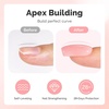 image:imageMelodySusie Builder Gel Nail Set for Nails Thickening6 Colors 15ML Nude Pink Base Colors Clear Rubber Base Gel PolishSoak Off UV ExtensionRhinestone Nail Glue in a Bottle Gift for WomenGary Pink027