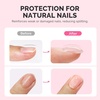 image:imageMelodySusie Builder Gel Nail Set for Nails Thickening6 Colors 15ML Nude Pink Base Colors Clear Rubber Base Gel PolishSoak Off UV ExtensionRhinestone Nail Glue in a Bottle Gift for WomenAClear Builder gel