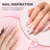 image:imageMelodySusie Builder Gel Nail Set for Nails Thickening6 Colors 15ML Nude Pink Base Colors Clear Rubber Base Gel PolishSoak Off UV ExtensionRhinestone Nail Glue in a Bottle Gift for Women012027104