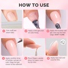 image:imageMelodySusie Builder Gel Nail Set for Nails Thickening6 Colors 15ML Nude Pink Base Colors Clear Rubber Base Gel PolishSoak Off UV ExtensionRhinestone Nail Glue in a Bottle Gift for Women012027104