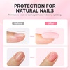 image:imageMelodySusie Builder Gel Nail Set for Nails Thickening6 Colors 15ML Nude Pink Base Colors Clear Rubber Base Gel PolishSoak Off UV ExtensionRhinestone Nail Glue in a Bottle Gift for WomenBlush Pink Builder Gel Set