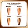 image:imageMelodySusie Champagne Chrome Nail Powder for Gel NailsMetallic Mirror Effect Pigment Stylish and Technological Fine Glitter for Home DIY Salon UseChampagne