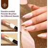 image:imageMelodySusie Champagne Chrome Nail Powder for Gel NailsMetallic Mirror Effect Pigment Stylish and Technological Fine Glitter for Home DIY Salon UseChampagne Gold