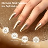 image:imageMelodySusie Champagne Chrome Nail Powder for Gel NailsMetallic Mirror Effect Pigment Stylish and Technological Fine Glitter for Home DIY Salon UseChampagne Gold