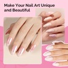image:imageMelodySusie Champagne Chrome Nail Powder for Gel NailsMetallic Mirror Effect Pigment Stylish and Technological Fine Glitter for Home DIY Salon UseGold White Purple Blue