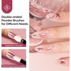image:imageMelodySusie Champagne Chrome Nail Powder for Gel NailsMetallic Mirror Effect Pigment Stylish and Technological Fine Glitter for Home DIY Salon UsePink