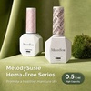 image:imageMelodySusie Clear Blooming Gel for Nail Design Marble Watercolor UV Gel Nail Polish Spreading Effect Sheer Painting Gel Nail Art Supplies Nail Salon Manicure at Home for Women 053 Fl OzBeige Nude PinkK0589