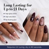 image:imageMelodySusie Clear Blooming Gel for Nail Design Marble Watercolor UV Gel Nail Polish Spreading Effect Sheer Painting Gel Nail Art Supplies Nail Salon Manicure at Home for Women 053 Fl OzPurple Brown Chocolate MousseP30
