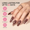 image:imageMelodySusie Clear Blooming Gel for Nail Design Marble Watercolor UV Gel Nail Polish Spreading Effect Sheer Painting Gel Nail Art Supplies Nail Salon Manicure at Home for Women 053 Fl OzPink BrownB1202