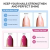 image:imageMelodySusie Clear Blooming Gel for Nail Design Marble Watercolor UV Gel Nail Polish Spreading Effect Sheer Painting Gel Nail Art Supplies Nail Salon Manicure at Home for Women 053 Fl OzA  TOP BASE COAT