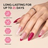 image:imageMelodySusie Clear Blooming Gel for Nail Design Marble Watercolor UV Gel Nail Polish Spreading Effect Sheer Painting Gel Nail Art Supplies Nail Salon Manicure at Home for Women 053 Fl OzA  Raspberry RedP22
