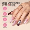 image:imageMelodySusie Clear Blooming Gel for Nail Design Marble Watercolor UV Gel Nail Polish Spreading Effect Sheer Painting Gel Nail Art Supplies Nail Salon Manicure at Home for Women 053 Fl OzBordeaux Red BrownP02