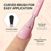 image:imageMelodySusie Clear Blooming Gel for Nail Design Marble Watercolor UV Gel Nail Polish Spreading Effect Sheer Painting Gel Nail Art Supplies Nail Salon Manicure at Home for Women 053 Fl OzStrawberry PinkB1602