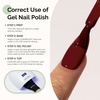 image:imageMelodySusie Clear Blooming Gel for Nail Design Marble Watercolor UV Gel Nail Polish Spreading Effect Sheer Painting Gel Nail Art Supplies Nail Salon Manicure at Home for Women 053 Fl OzAGarnet RedB3801