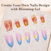 image:imageMelodySusie Clear Blooming Gel for Nail Design Marble Watercolor UV Gel Nail Polish Spreading Effect Sheer Painting Gel Nail Art Supplies Nail Salon Manicure at Home for Women 053 Fl OzAClear