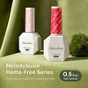image:imageMelodySusie Clear Blooming Gel for Nail Design Marble Watercolor UV Gel Nail Polish Spreading Effect Sheer Painting Gel Nail Art Supplies Nail Salon Manicure at Home for Women 053 Fl OzBright Red068 N