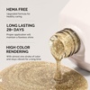image:imageMelodySusie Clear Blooming Gel for Nail Design Marble Watercolor UV Gel Nail Polish Spreading Effect Sheer Painting Gel Nail Art Supplies Nail Salon Manicure at Home for Women 053 Fl OzGolden GlitterB3060