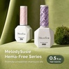 image:imageMelodySusie Clear Blooming Gel for Nail Design Marble Watercolor UV Gel Nail Polish Spreading Effect Sheer Painting Gel Nail Art Supplies Nail Salon Manicure at Home for Women 053 Fl OzLavender PurpleK0786