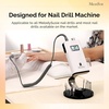 image:imageMelodySusie ClipOn Nail Drill Holder with 10 Drill Bits HolesAcrylic Base Stand for All ClipOn Electric Nail FileEspecially for SC300FSC320HSC320FSC320DSC330GSM330GSC320CMM400DMB420G