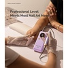 image:imageMelodySusie ClipOn Rechargeable 2in1 Nail Drill with Adjustable BuiltIn StandSM330G 35000RPM EFile with Lightweight Handpiece for All Manicure Shaping amp Gel Removal for Advanced Home amp Salon Use35000rpm Coreless Motorpurple