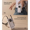image:imageMelodySusie ClipOn Rechargeable 2in1 Nail Drill with Adjustable BuiltIn StandSM330G 35000RPM EFile with Lightweight Handpiece for All Manicure Shaping amp Gel Removal for Advanced Home amp Salon Use30000rpm Carbon Motorgold