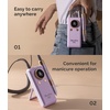 image:imageMelodySusie ClipOn Rechargeable 2in1 Nail Drill with Adjustable BuiltIn StandSM330G 35000RPM EFile with Lightweight Handpiece for All Manicure Shaping amp Gel Removal for Advanced Home amp Salon Use35000rpm Coreless Motorpurple
