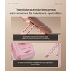 image:imageMelodySusie ClipOn Rechargeable 2in1 Nail Drill with Adjustable BuiltIn StandSM330G 35000RPM EFile with Lightweight Handpiece for All Manicure Shaping amp Gel Removal for Advanced Home amp Salon Use35000rpm Coreless Motorpink